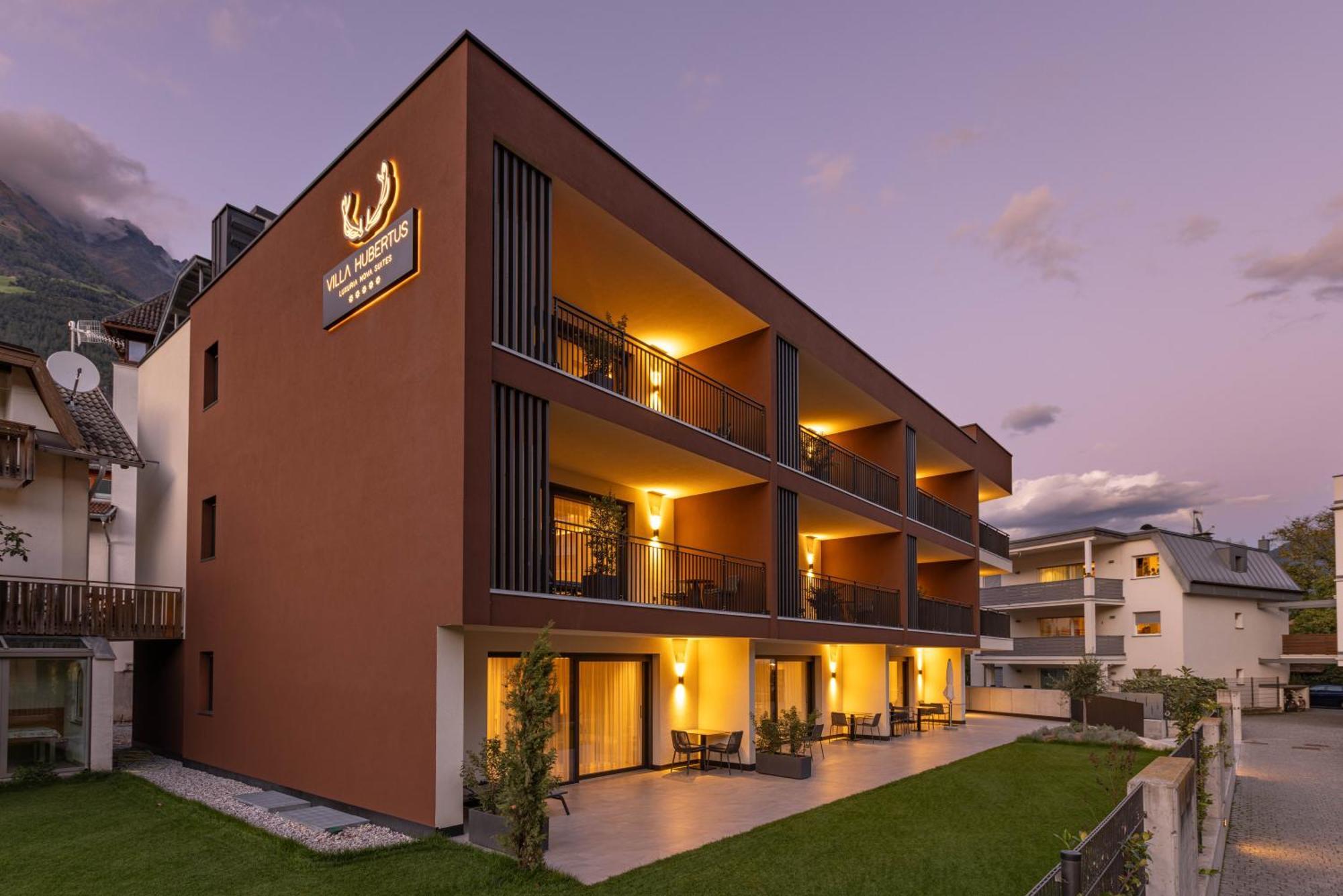 Villa Hubertus Luxuria Nova Suites - Adults Friendly Naturns Buitenkant foto